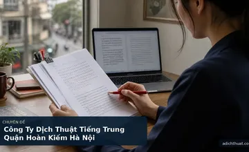 Công Ty Dịch Thuật Tiếng Trung Quận Hoàn Kiếm Hà Nội