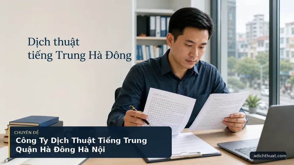 Công Ty Dịch Thuật Tiếng Trung Quận Hà Đông Hà Nội