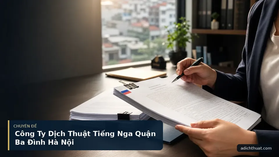 Công Ty Dịch Thuật Tiếng Nga Quận Ba Đình Hà Nội