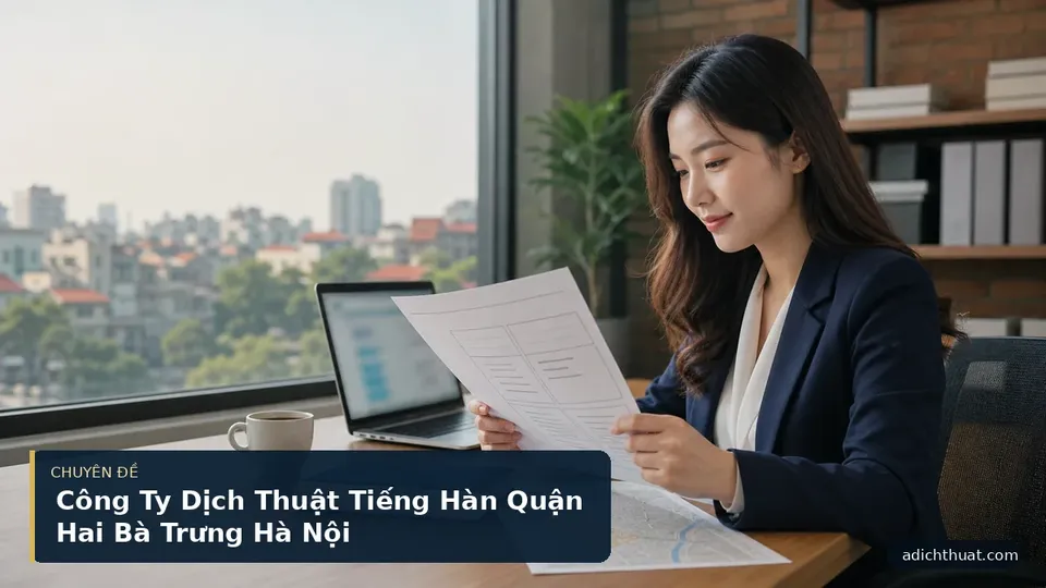 Công Ty Dịch Thuật Tiếng Hàn Quận Hai Bà Trưng Hà Nội