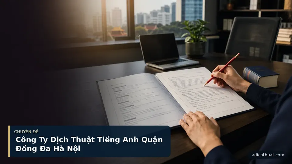 Công Ty Dịch Thuật Tiếng Anh Quận Đống Đa Hà Nội
