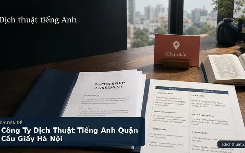 Công Ty Dịch Thuật Tiếng Anh Quận Cầu Giấy Hà Nội
