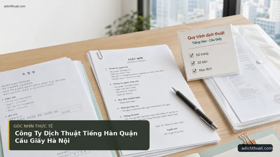 Chi tiết minh họa dịch thuật trong bài Công Ty Dịch Thuật Tiếng Hàn Quận Cầu Giấy Hà Nội