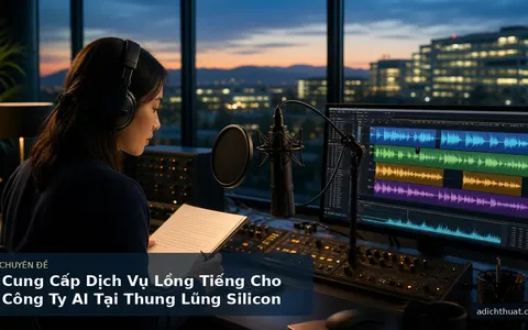 Cung Cấp Dịch Vụ Lồng Tiếng Cho Công Ty AI Tại Thung Lũng Silicon