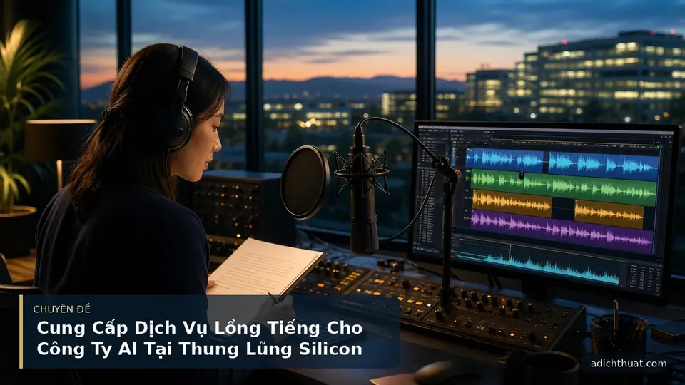 Cung Cấp Dịch Vụ Lồng Tiếng Cho Công Ty AI Tại Thung Lũng Silicon