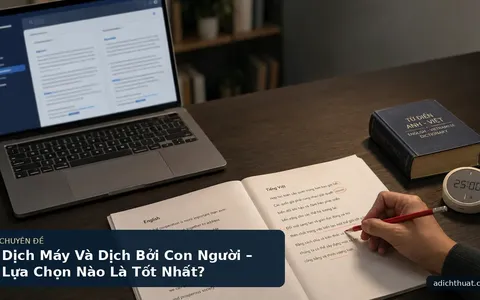 Dịch Máy Và Dịch Bởi Con Người – Lựa Chọn Nào Là Tốt Nhất?