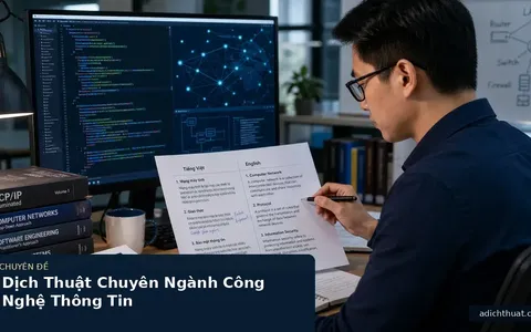 Dịch Thuật Chuyên Ngành Công Nghệ Thông Tin