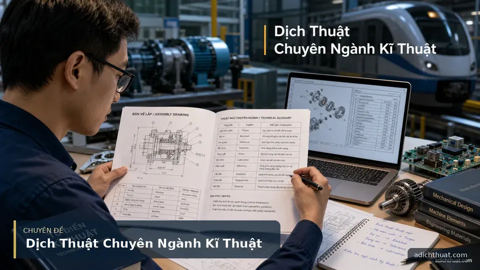 Dịch Thuật Chuyên Ngành Kĩ Thuật