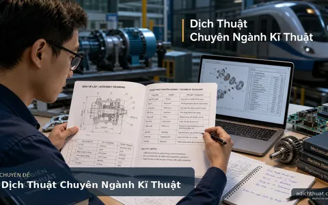 Dịch Thuật Chuyên Ngành Kĩ Thuật