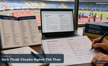 Dịch Thuật Chuyên Ngành Thể Thao