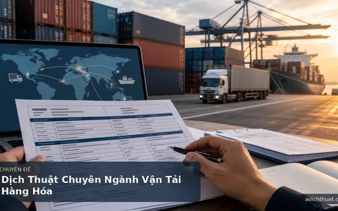 Dịch Thuật Chuyên Ngành Vận Tải Hàng Hóa