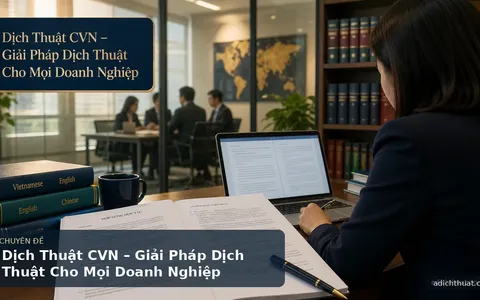 Dịch Thuật CVN – Giải Pháp Dịch Thuật Cho Mọi Doanh Nghiệp