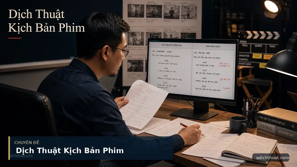 Dịch Thuật Kịch Bản Phim