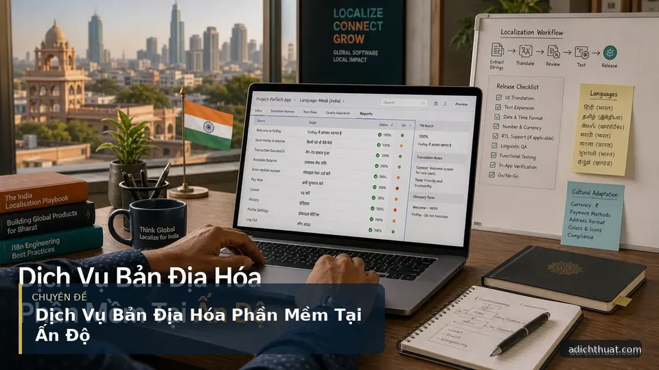 Dịch Vụ Bản Địa Hóa Phần Mềm Tại Ấn Độ