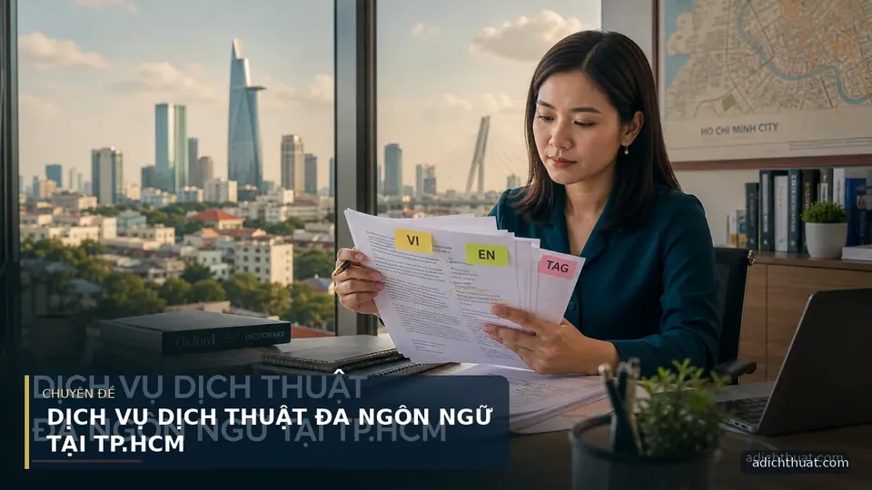 DỊCH VỤ DỊCH THUẬT ĐA NGÔN NGỮ TẠI TP.HCM