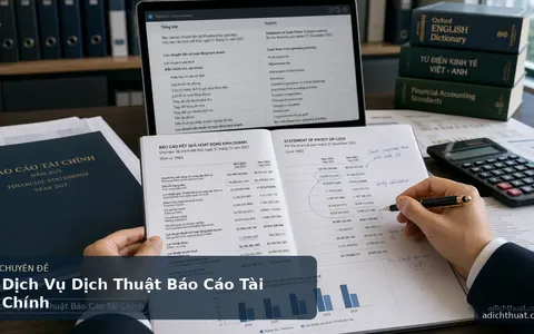 Dịch Vụ Dịch Thuật Báo Cáo Tài Chính