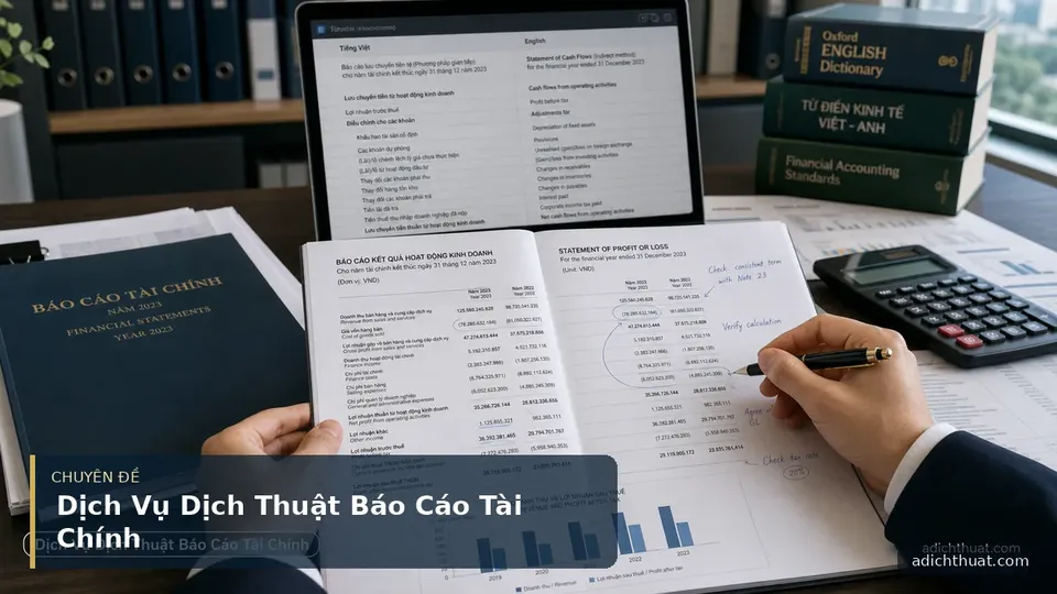 Dịch Vụ Dịch Thuật Báo Cáo Tài Chính