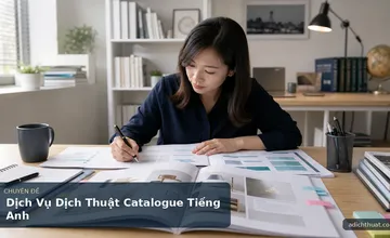 Dịch Vụ Dịch Thuật Catalogue Tiếng Anh