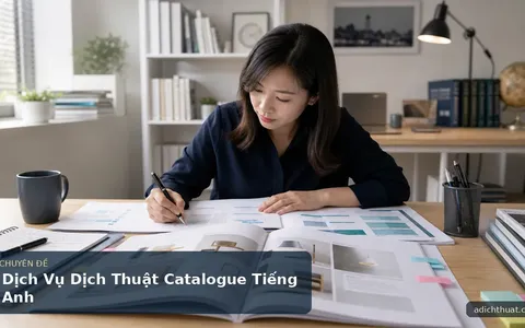 Dịch Vụ Dịch Thuật Catalogue Tiếng Anh