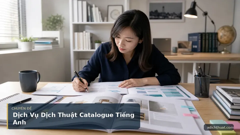 Dịch Vụ Dịch Thuật Catalogue Tiếng Anh