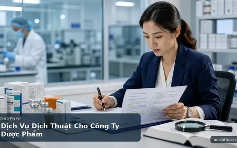 Dịch Vụ Dịch Thuật Cho Công Ty Dược Phẩm