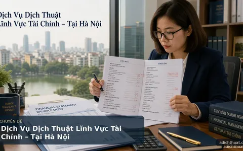 Dịch Vụ Dịch Thuật Lĩnh Vực Tài Chính – Tại Hà Nội