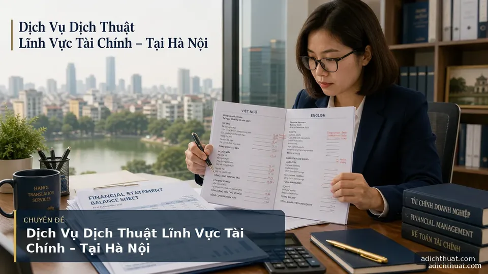 Dịch Vụ Dịch Thuật Lĩnh Vực Tài Chính – Tại Hà Nội