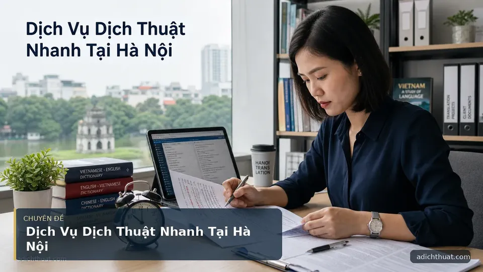 Dịch Vụ Dịch Thuật Nhanh Tại Hà Nội
