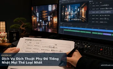 Dịch Vụ Dịch Thuật Phụ Đề Tiếng Nhật Mọi Thể Loại Nhất