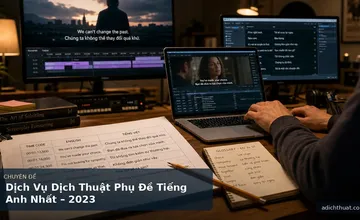 Dịch Vụ Dịch Thuật Phụ Đề Tiếng Anh Nhất – 2023