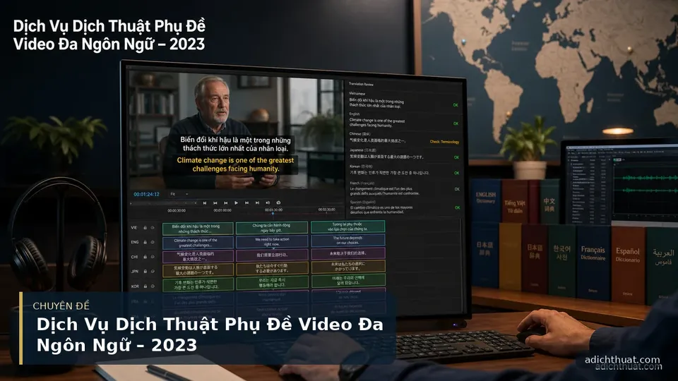 Dịch Vụ Dịch Thuật Phụ Đề Video Đa Ngôn Ngữ – 2023