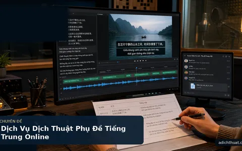 Dịch Vụ Dịch Thuật Phụ Đề Tiếng Trung Online