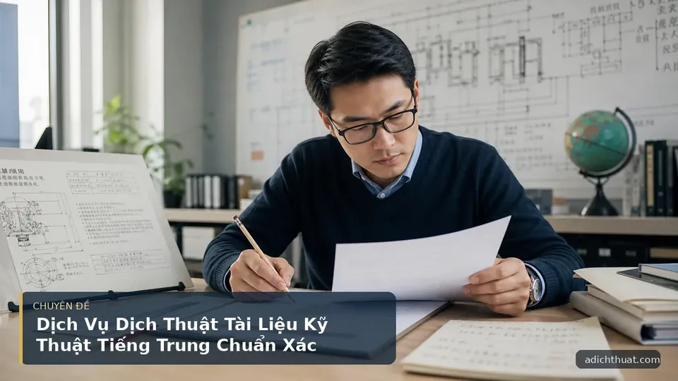 Dịch Vụ Dịch Thuật Tài Liệu Kỹ Thuật Tiếng Trung Chuẩn Xác
