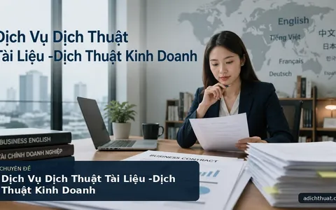 Dịch Vụ Dịch Thuật Tài Liệu -Dịch Thuật Kinh Doanh
