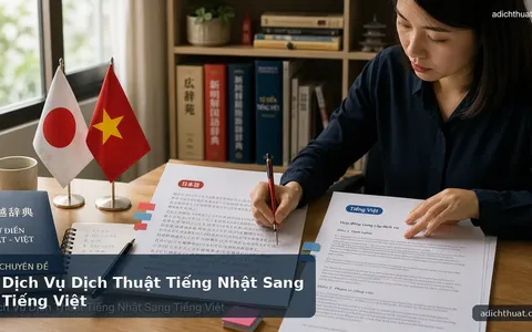 Dịch Vụ Dịch Thuật Tiếng Nhật Sang Tiếng Việt