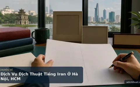 Dịch Vụ Dịch Thuật Tiếng Iran Ở Hà Nội, HCM
