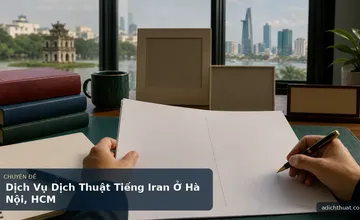 Dịch Vụ Dịch Thuật Tiếng Iran Ở Hà Nội, HCM