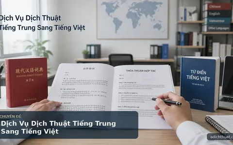 Dịch Vụ Dịch Thuật Tiếng Trung Sang Tiếng Việt