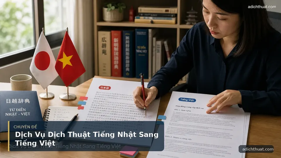 Dịch Vụ Dịch Thuật Tiếng Nhật Sang Tiếng Việt