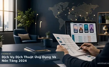 Dịch Vụ Dịch Thuật Ứng Dụng Và Nền Tảng 2024