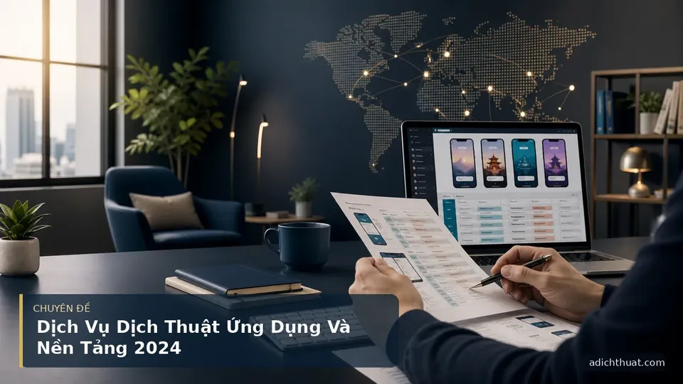 Dịch Vụ Dịch Thuật Ứng Dụng Và Nền Tảng 2024