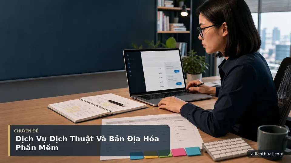 Dịch Vụ Dịch Thuật Và Bản Địa Hóa Phần Mềm — hình minh họa dịch thuật