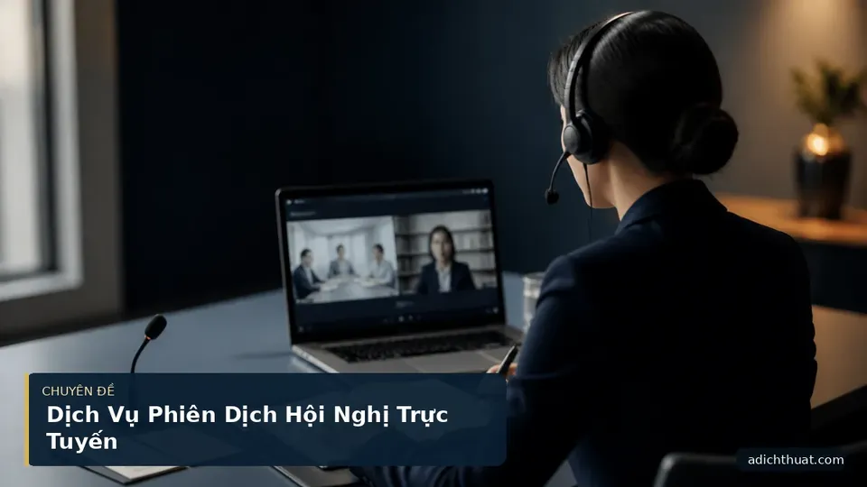 Dịch Vụ Phiên Dịch Hội Nghị Trực Tuyến