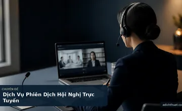 Dịch Vụ Phiên Dịch Hội Nghị Trực Tuyến