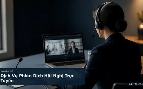 Dịch Vụ Phiên Dịch Hội Nghị Trực Tuyến
