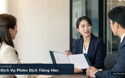 Dịch Vụ Phiên Dịch Tiếng Hàn
