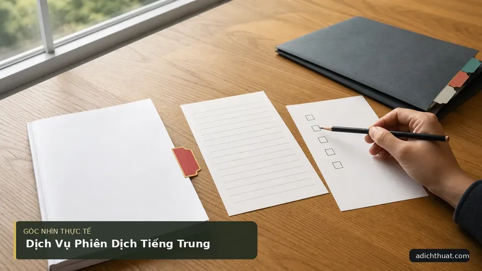 Chi tiết minh họa dịch thuật trong bài Dịch Vụ Phiên Dịch Tiếng Trung