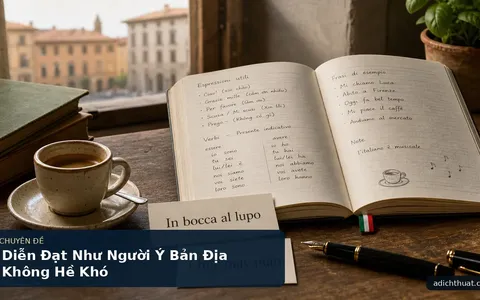 Diễn Đạt Như Người Ý Bản Địa Không Hề Khó