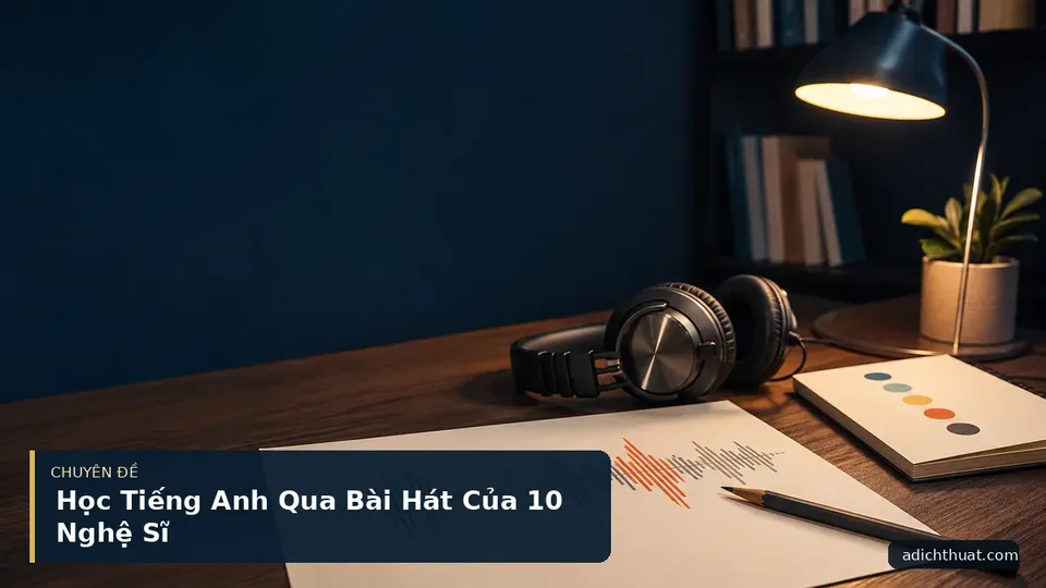 Học Tiếng Anh Qua Bài Hát Của 10 Nghệ Sĩ