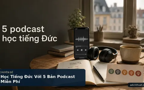 Học Tiếng Đức Với 5 Bản Podcast Miễn Phí